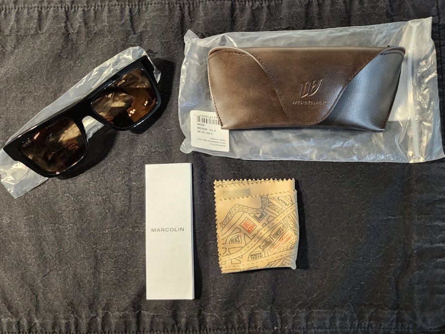 MARCOLIN of ITALY F1 Alfa Romeo Sunglasses with case. Brand New. Two Pair.